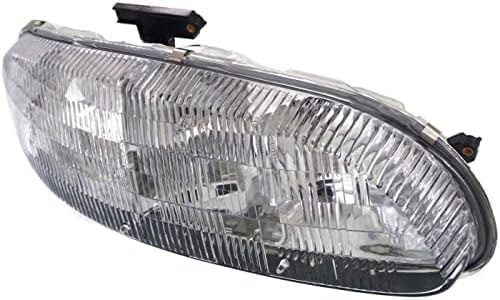 Set Of 2 Front Head Light Composite Assembly Halogen Left Driver & Right Passenger Side Direct Replacement Compatible With 1995-2001 Chevrolet Lumina GM2503139 GM2502139 10420376