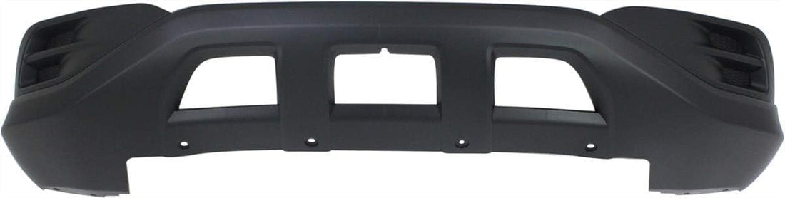 Front Bumper Lower Cover Textured Without Fog Light Holes Direct Replacement Compatible With 2012-2014 Honda CR-V HO1015108 04712T0AA60