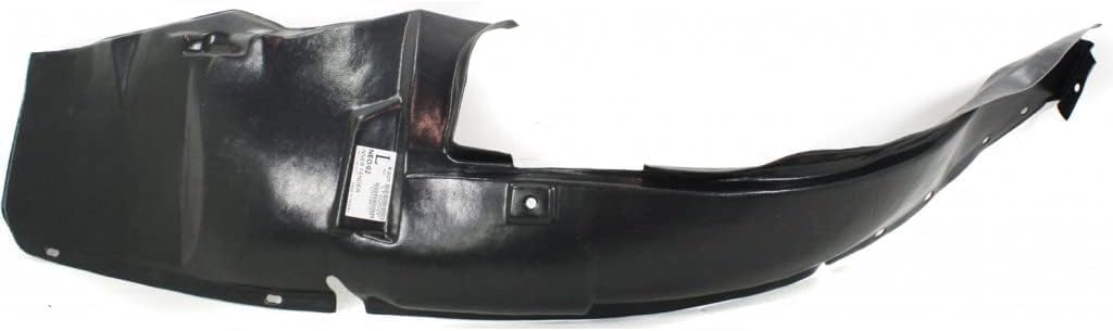 Front Fender Liner Left Driver Side Direct Replacement Compatible With 2002-2004 Dodge Neon CH1248126 5008675AA