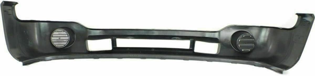 Front Bumper Steel With Brackets + Lower Valance Primed without Fog Light Holes Direct Replacement Compatible With GMC Sierra 1500 2500HD 3500 2003-2006 GM1000685 GM1002464