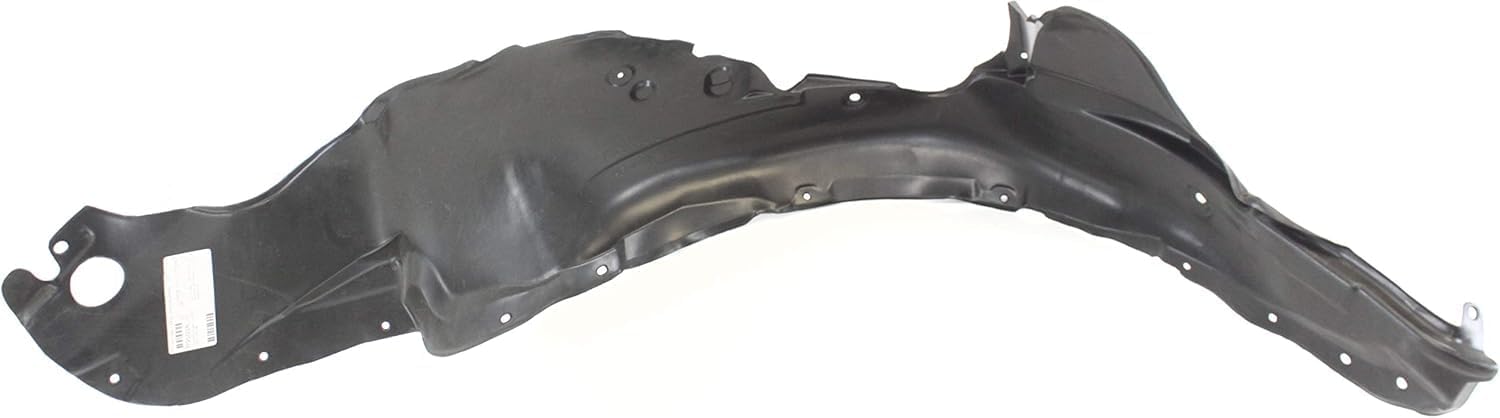 Front Fender Liner Without Spoiler Holes Right Passenger Side Direct Replacement Compatible With 2003-2004 Mazda 6 MA1249118 GK2A56130K