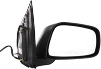 Front Power Mirror Manual Folding Textured Right Passenger Side Direct Replacement Compatible With 2005-2012 Nissan Pathfinder NI1321153 963019BC9B