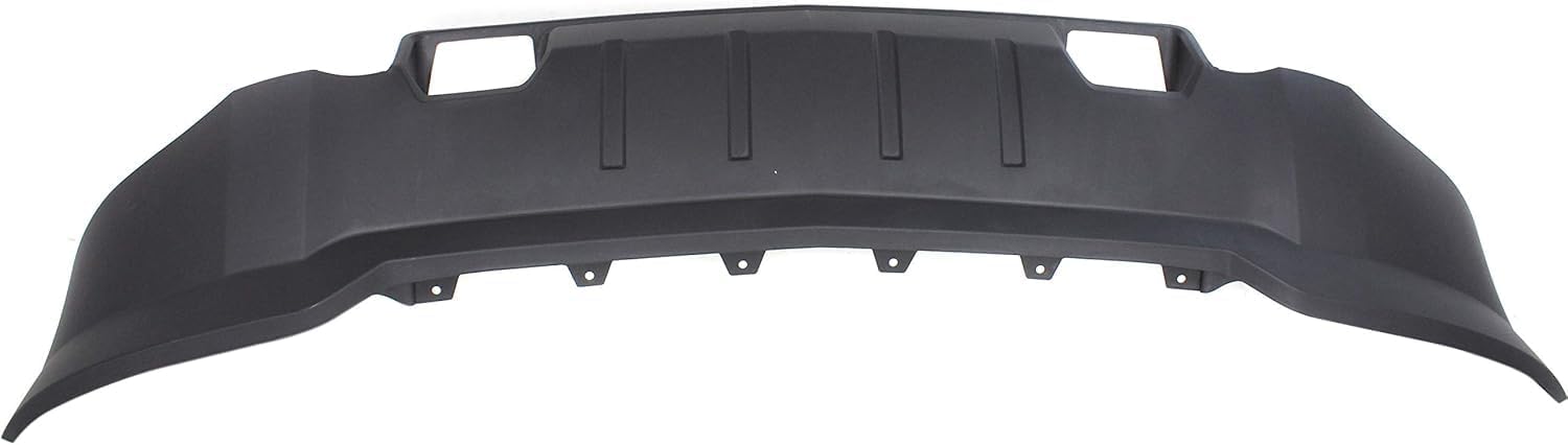 Front Lower Valance Deflector Textured Direct Replacement Compatible With 2015-2019 Chevrolet Silverado 2500HD / 3500HD GM1092252 22978557
