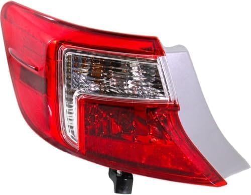 Set Of 2 Tail Light Outer Assembly Right Passenger & Left Driver Side Direct Replacement Compatible With 2012-2014 Toyota Camry TO2805114 TO2804114 8155006470 8156006470