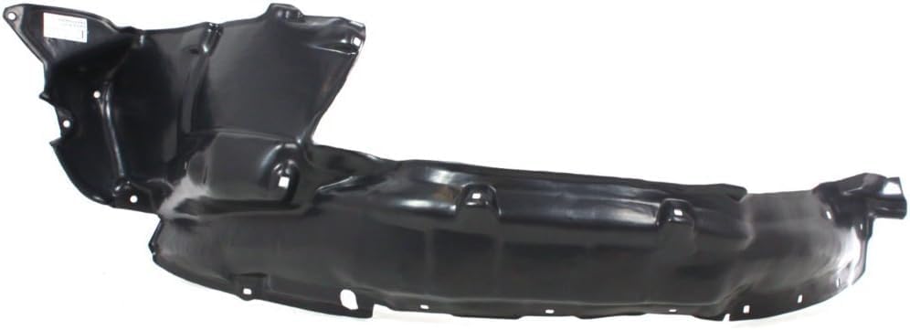 Front Fender Liner Left Driver Side Direct Replacement Compatible With 2005-2007 Toyota Sequoia TO1250121 538760C040