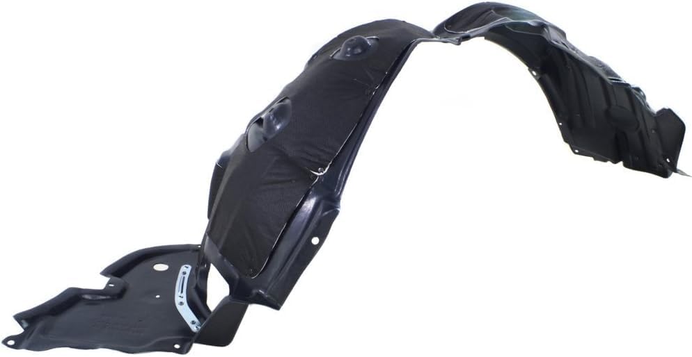 Front Fender Liner Right Passenger Side Direct Replacement Compatible with 2011-2013 Lexus IS250 / IS350 LX1249116 5380553060