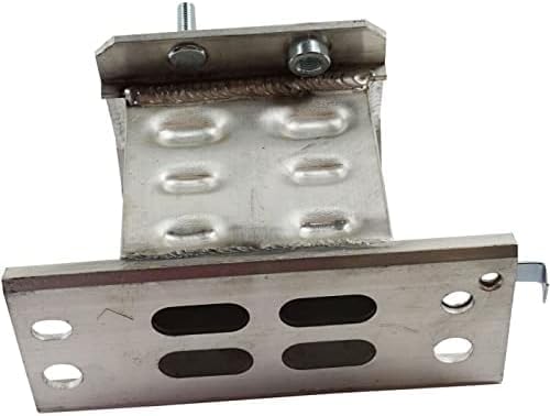 Set of 2 Front Bumper Reinforcement Bracket Aluminum Left Driver & Right Passenger Side Direct Replacement Compatible with 2011-2017 Lexus CT200h LX1067105 LX1066105