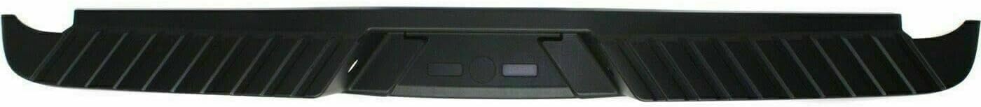 AUTOS PARTS PLUS Rear Bumper Step Pad Primed With Towing Package & Object Sensor Holes + End Caps Left Driver and Right Passenger Side Direct Replacement Compatible With 2009-2014 Ford F-150 FO1102373