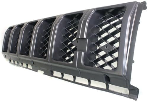 Front Grille Assembly Primed Shell And Insert Plastic Direct Replacement Compatible With 1982-1983 Toyota Pickup TO1200111 5310095119