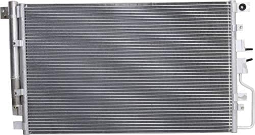 Front A/C Condenser Aluminum Core Direct Replacement Compatible With 2016-2017 Chevrolet Equinox GM3030316 23400197