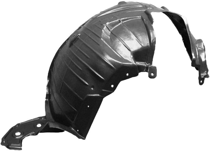 Front Fender Liner Right Passenger Side Direct Replacement Compatible With 2008-2013 Nissan Rogue / 2014-2015 Select NI1249117 63842JM00A
