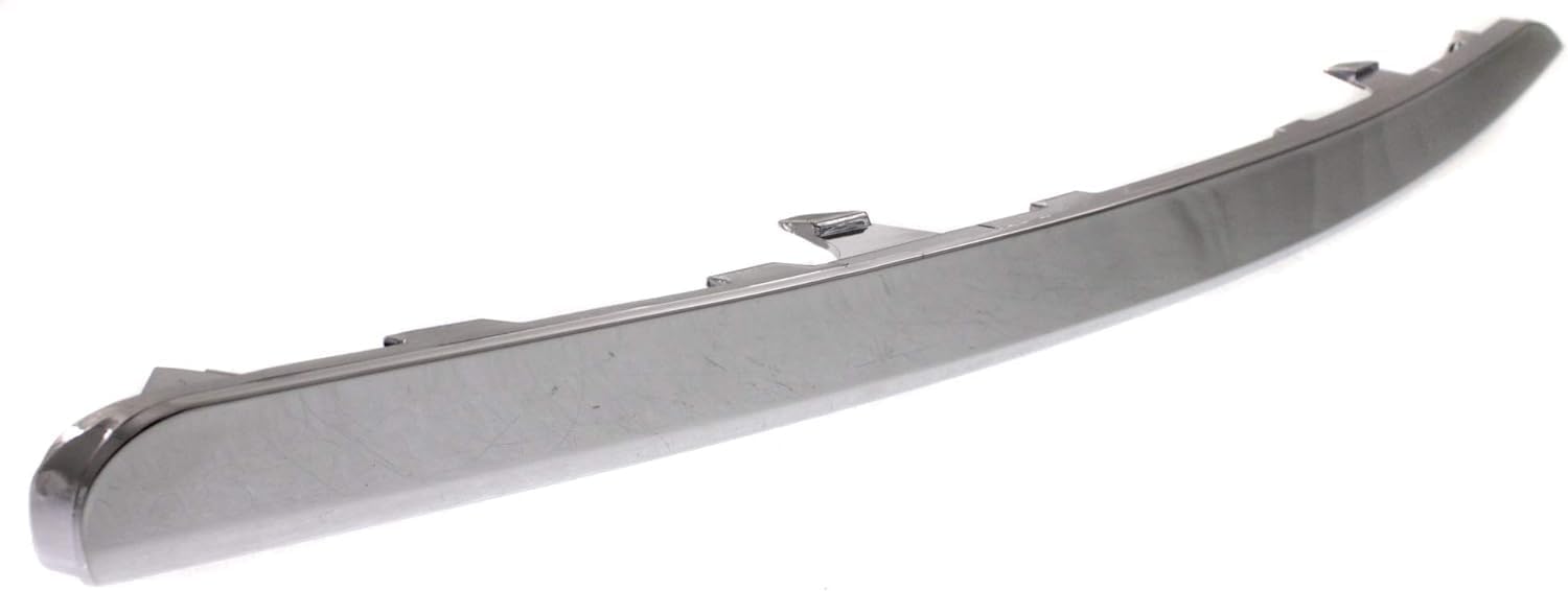Front Bumper Trim Molding Chrome Right Passenger Side Direct Replacement Compatible With 2011-2016 Kia Sportage KI1047103 865823W000