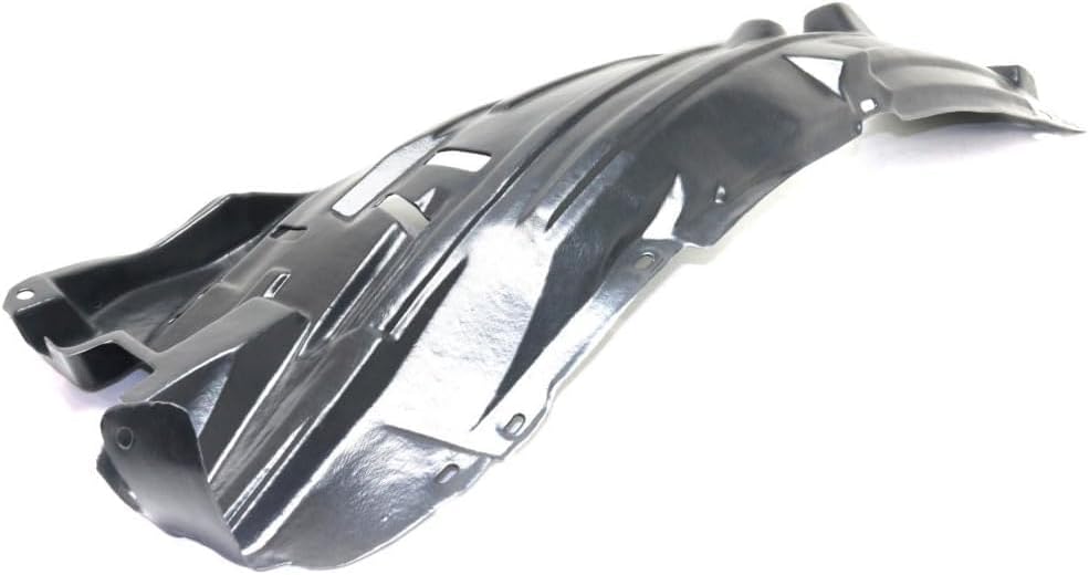 Front Fender Liner Rear Section Right Passenger Side Direct Replacement Compatible With 2003-2007 Infiniti G35 IN1251105 63842AM800