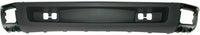 Front Bumper Primed + Lower Valance Air Deflector Textured + End Caps Left & Right Side Direct Replacement Compatible With 2009-2013 Chevrolet Silverado 1500 GM1002836 GM1092192