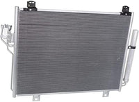 Front AC Condenser Aluminum Core Direct Replacement Compatible With 2016-2022 Mazda CX-9 MA3030165 TC3M61480 TK4861480