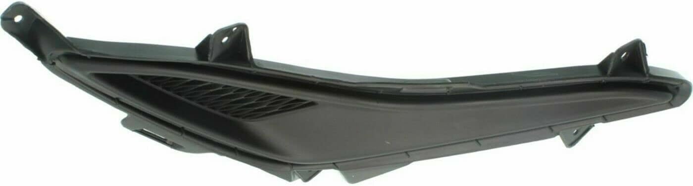 Set Of 2 Front Fog Light Cover Textured Left Driver & Right Passenger Side Direct Replacement Compatible With 2014-2016 Hyundai Elantra HY1038124 HY1039124 865633X700 865643X700