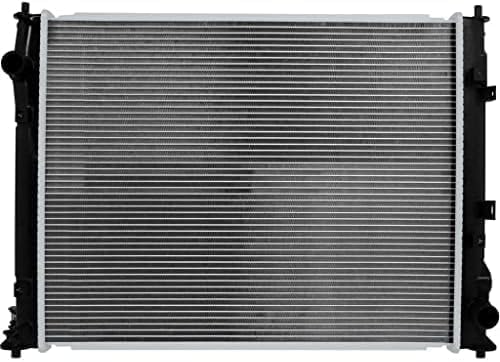 Front Radiators Aluminum Core Direct Replacement Compatible With 2016-2021 Honda Civic HO3010240 190105BAA01