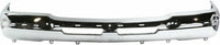 Front & Rear Bumper Chrome Steel + Grille + Upper Cover + Lower Valance Air Deflector Textured Direct Replacement Compatible With 2003-2006 Chevrolet Silverado 2500HD 3500 GM1051109