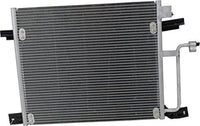 Front A/C Condenser Aluminum Core Direct Replacement Compatible With 2000-2004 Dodge Dakota CH3030187 55055866AG