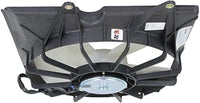 Front Radiator Cooling Fan Assembly Plastic Direct Replacement Compatible with 2008-2009 Honda Accord HO3115148 19030R77T01-PFM 19030R70A01-PF