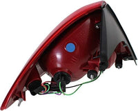Set Of 2 Tail Light Assembly Plastic Left Driver & Right Passenger Side Direct Replacement Compatible With 2005-2010 Pontiac G6 GM2801201 GM2800201 15242808 15242809