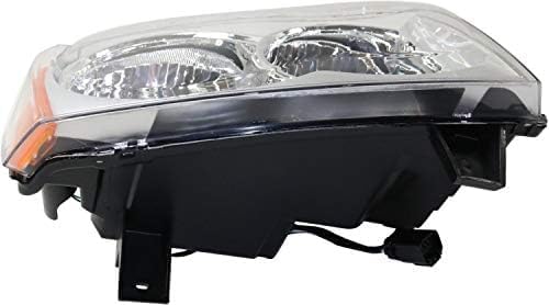 Set Of 2 Front Head Light Assembly Left Driver & Right Passenger Side Direct Replacement Compatible With 2005-2007 Jeep Grand Cherokee CH2502160 CH2503160 55156351AK 55156350AK