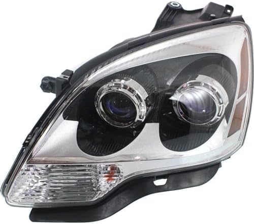 Set Of 2 Front Headlight Assembly Left Driver & Right Passenger Side Direct Replacement Compatible With 2007-2009 GMC Acadia GM2503294 GM2502294 25826765 25826764