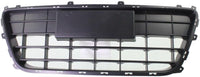 Front Bumper Lower Grille Primed Direct Replacement Compatible With 2009-2012 Hyundai Elantra HY1036112 865612L300
