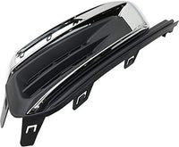 Set Of 2 Front Fog Light Cover Plastic Left Driver & Right Passenger Side Direct Replacement Compatible With 2015 Chevrolet Cruze / 2016 Cruze Limited GM1039184 GM1038184