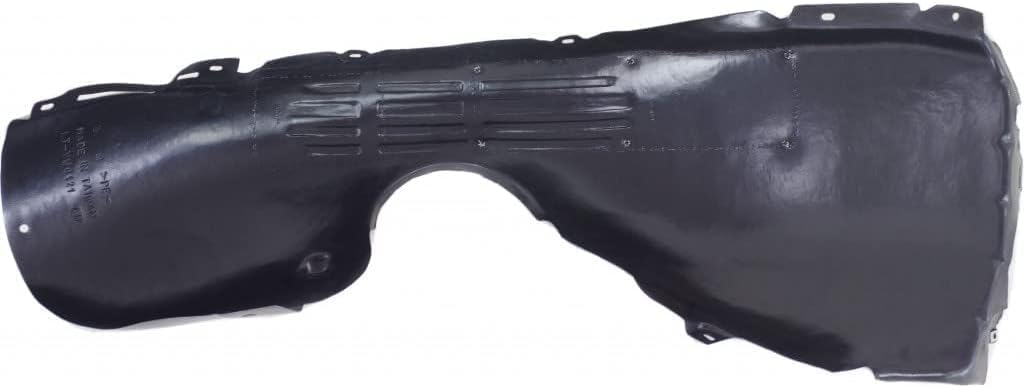 Front Fender Liner Rear Section Left Driver Side Direct Replacement Compatible With 2018-2021 Volkswagen Golf / 2015-2020 e-Golf VW1248146 5G0805969P