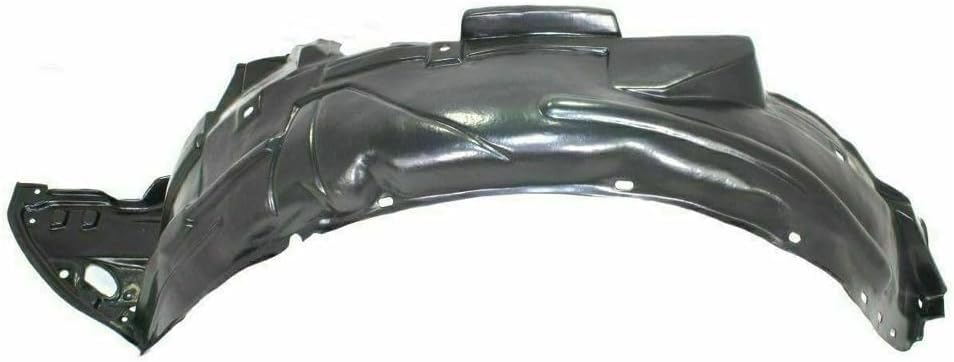 AUTOS PARTS PLUS Front Engine Splash Shield Under Cover + Fender Liners Left Driver & Right Passenger Side Direct Replacement Compatible With 2006-2011 Honda Civic HO1228112 HO1248130 HO1249130