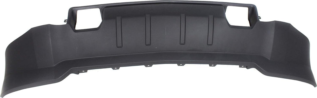 Front Lower Valance Deflector Textured Direct Replacement Compatible With 2015-2019 Chevrolet Silverado 2500HD / 3500HD GM1092252 22978557
