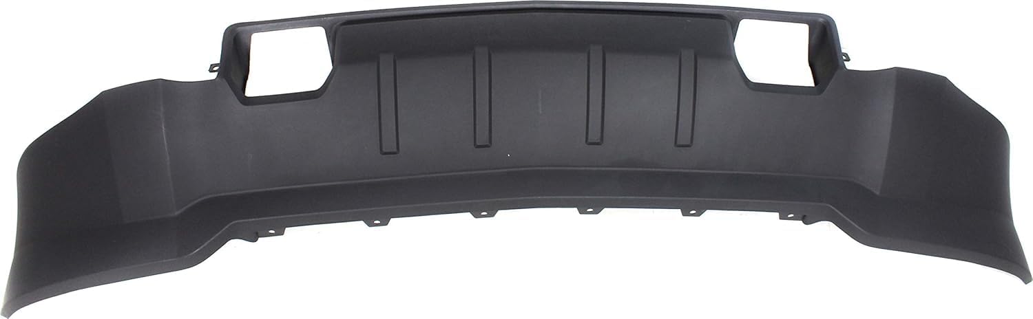 Front Lower Valance Deflector Textured Direct Replacement Compatible With 2015-2019 Chevrolet Silverado 2500HD / 3500HD GM1092252 22978557