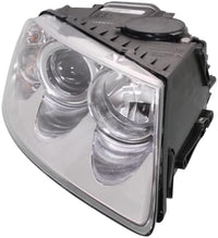 Set Of 2 Front Head Light Assembly Plastic Left Driver & Right Passenger Side Direct Replacement Compatible With 2004-2007 Volkswagen Touareg VW2503132 VW2502132