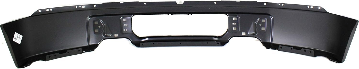 Front Bumper Face Bar Primed Steel Without Fog Light Holes Direct Replacement Compatible With 2009-2014 Ford F-150 FO1002414 9L3Z17757CPTM