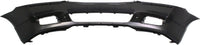 Front Bumper Cover Primed + Upper Grille Textured Shell & Insert Direct Replacement Compatible With 2009-2011 Honda Civic HO1000262 HO1200199 04711SVAA80ZZ 71121SVAA50