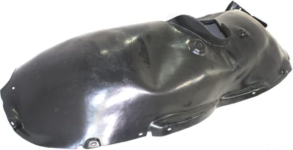 Front Fender Liner Left Driver Side Direct Replacement Compatible With 2004-2007 Volkswagen Touareg VW1250106 7L6809961F