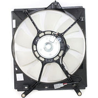 Front Radiator & A/C Condenser Cooling Fan Assembly Plastic Direct Replacement Compatible with 2000-2004 Toyota Avalon TO3115118 TO3113110 167110A080 167110A120-PFM