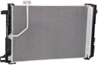 Front A/C Condenser Aluminum Core Direct Replacement Compatible With 2008-2015 Mercedes Benz C-Class / 2010-2017 E-Class MB3030151 2045000654