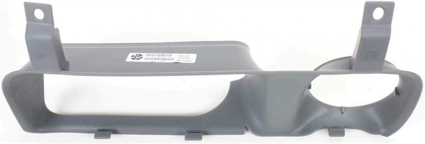 Set of 2 Front Bumper Sight Shield Fog Light Trim Bezel Left & Right Side Direct Replacement Compatible With 1994-2001 Dodge Ram 1500/1994-2002 2500 3500 CH1039107 CH1038107