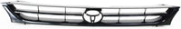 Front Grille Painted Black Shell And Insert Direct Replacement Compatible With 1995-1996 Toyota Camry TO1200188 5310133020C0