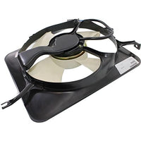 Front A/C Condenser Single Fan Assembly Direct Replacement Compatible with 1997-2001 Honda CR-V HO3113110 38615P3F000