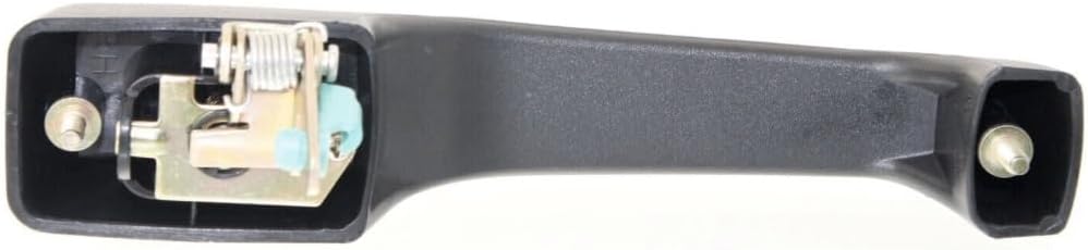 Rear=Front Exterior Door Handle Textured Without Hole Right Passenger Side Direct Replacement Compatible with 1997-2001 Jeep Cherokee CH1521102 CH1311117 55076056AB 55076030