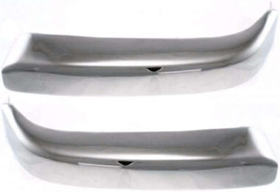 AUTOS PARTS PLUS Front Bumper Cover Textured + Reinforcement + End Chrome Trim + Brackets Left & Right Side Direct Replacement Compatible With 1998-2000 Toyota Tacoma TO1095173 TO1025104
