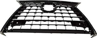 Front Grille Assembly Painted Silver Gray Plastic Direct Replacement Compatible With 2018-2019 Lexus NX300 / NX300h LX1200198 5310178140