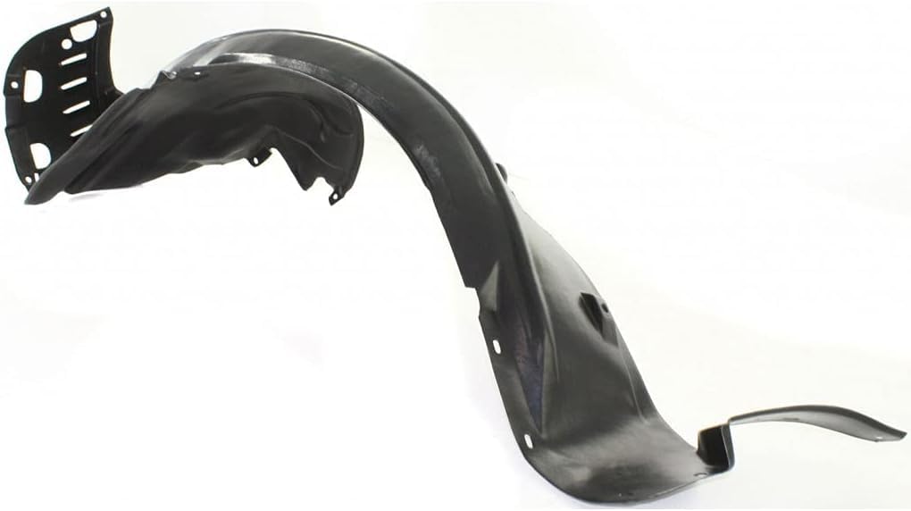 Front Fender Liner Left Driver Side Direct Replacement Compatible With 2009-2012 Acura RL AC1248127 74151SJAE01