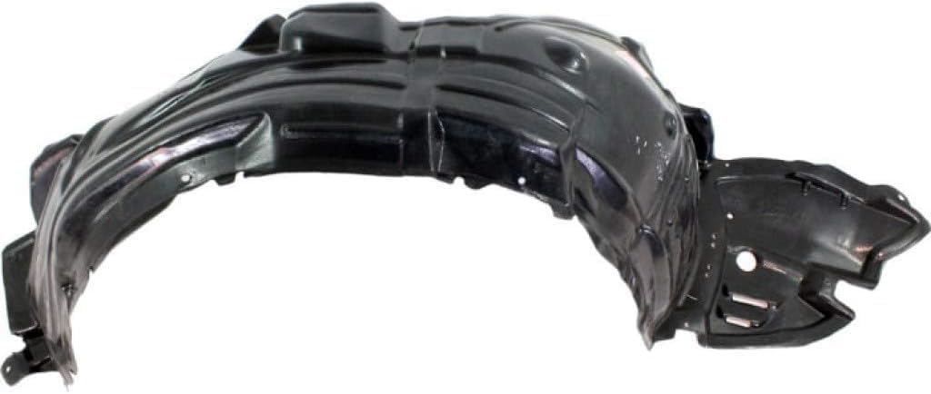Front Fender Liner Right Passenger Side Direct Replacement Compatible With 2006 Lexus GS300 / 2006-2007 GS430 / 2007 GS350 / GS450h LX1251113 5380530090