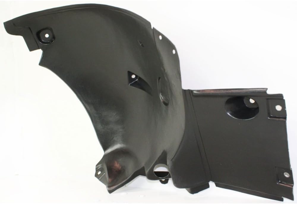 Front Fender Liner Rear Section Left Driver Side Direct Replacement Compatible With 2007-2013 Mercedes Benz S-Class MB1248144 2216900530