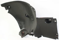Front Fender Liner Rear Section Left Driver Side Direct Replacement Compatible With 2007-2013 Mercedes Benz S-Class MB1248144 2216900530