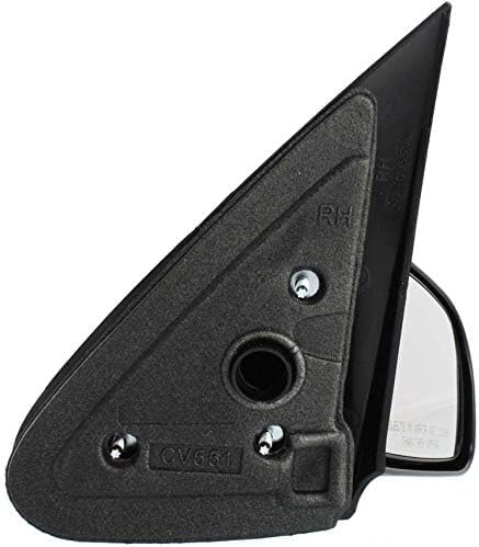 Set Of 2 Front Mirror Manual Adjust Non-Heated Non-Folding Primed Left Driver & Right Passenger Side Direct Replacement Compatible With 1995-2005 Chevrolet Cavalier/Pontiac Sunfire